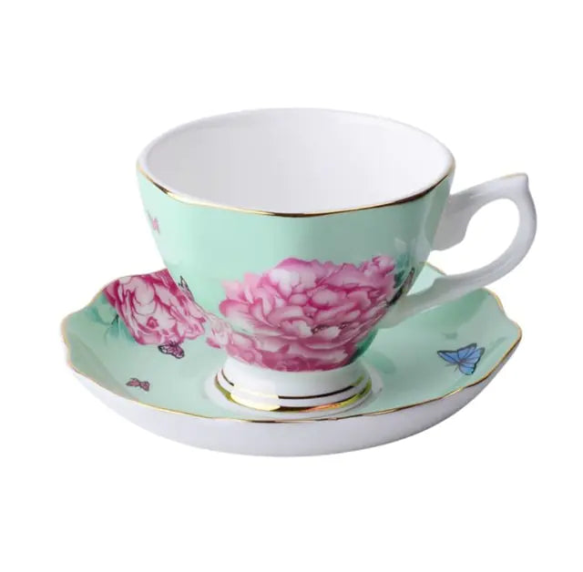 Kaffeetassen-Set aus Bone China