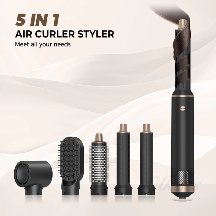 Five-in-One Hair Curler