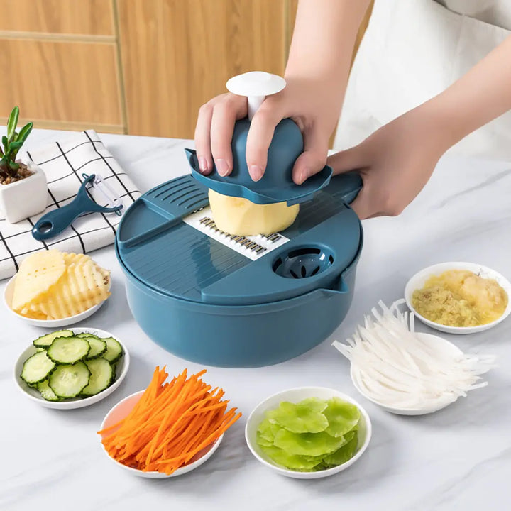 12 Pieces Vegetable Chopper Carrots Potatoes Grater