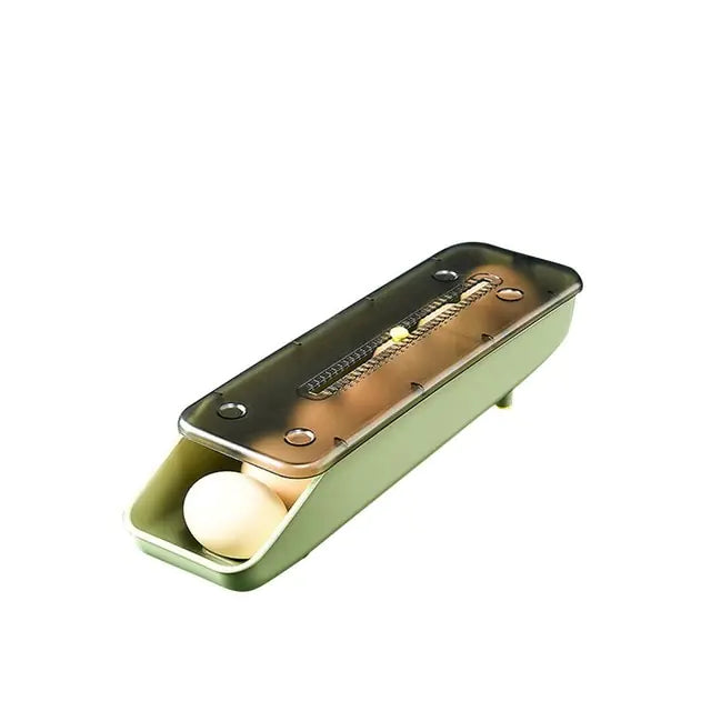 Automatic Scrolling Egg Rack Holder Storage Box