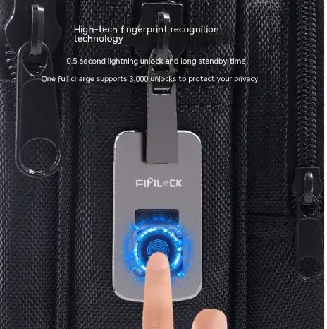 Men's Fingerprint Lock Clutch