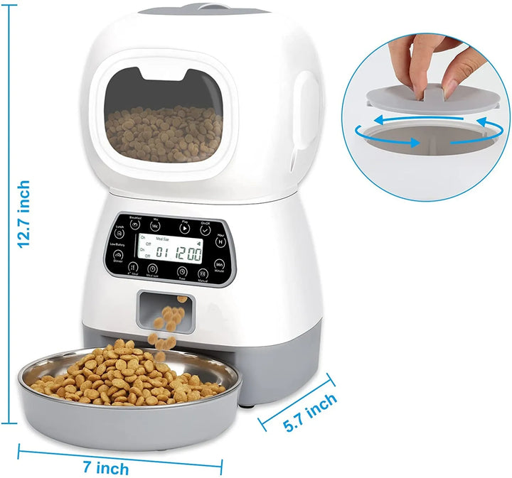 Pet Automatic Feeder with Fixed Point