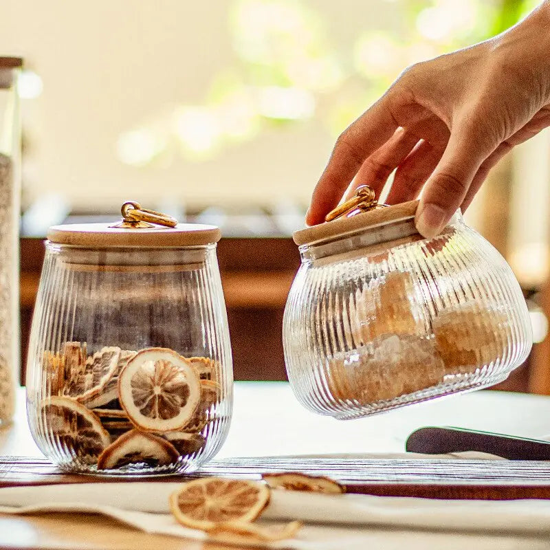 Glass Storage Jar