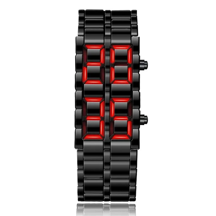 Digitale Lava-Armbanduhr für Herren