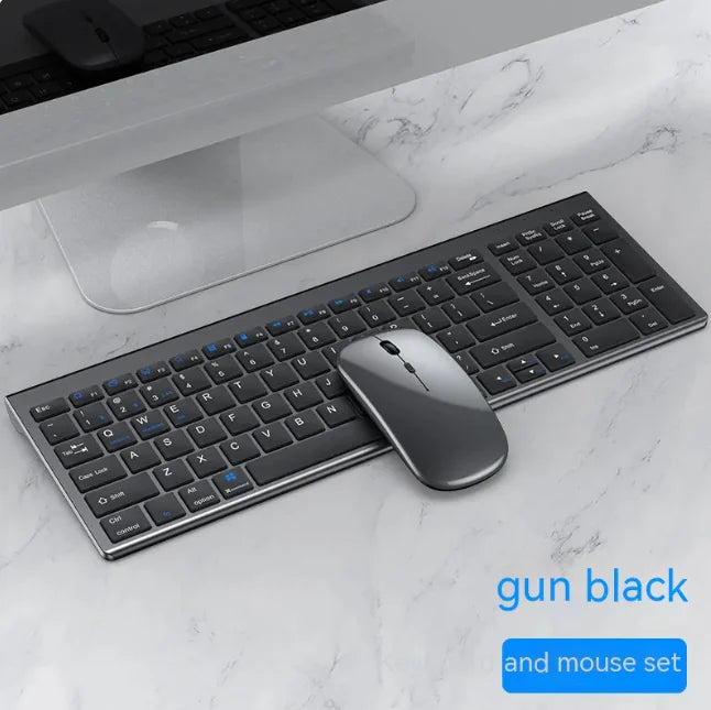 Bluetooth Dual-Mode Rechargeable Keyboard & Mouse Set