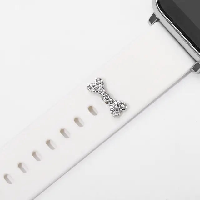 Silicone Bracelet Charms for Apple Watchband