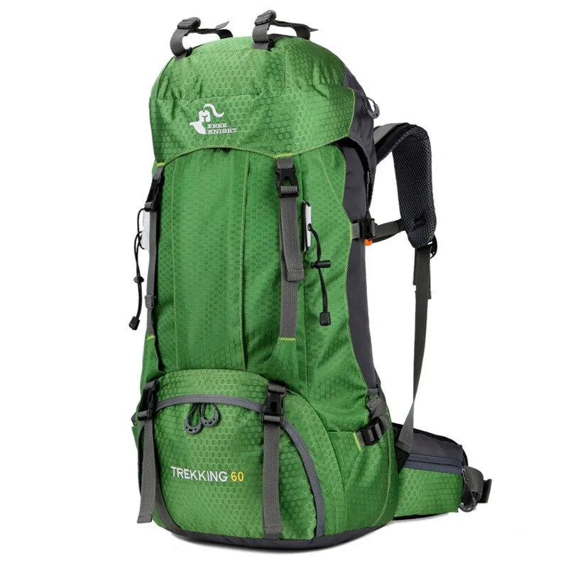 60L Outdoor-Rucksack Campingtasche mit Regenschutz