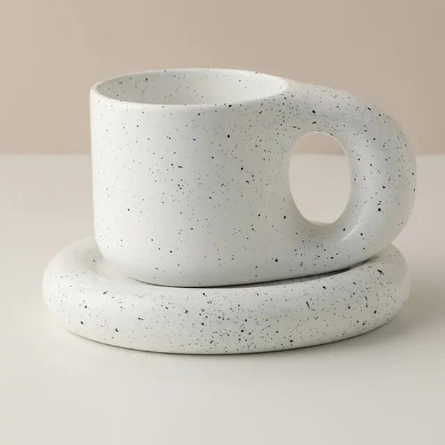 Handmade Fat Handle Mug