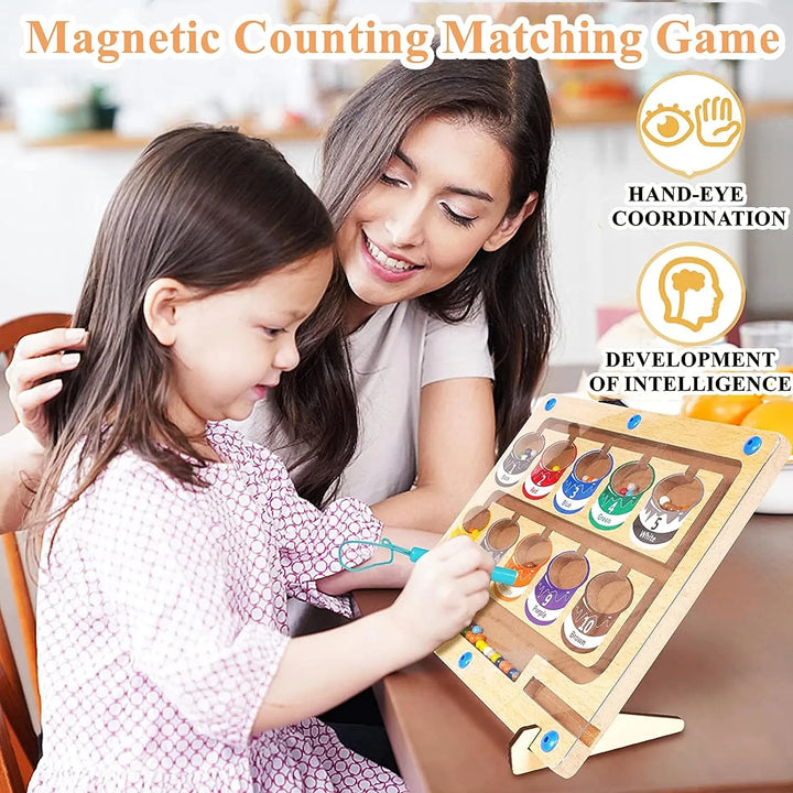 Color And Number Magnetic Board