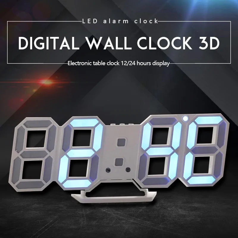 Digitale LED-Wanduhr