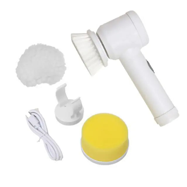 Electric Wireless Cleaning Brush Kit