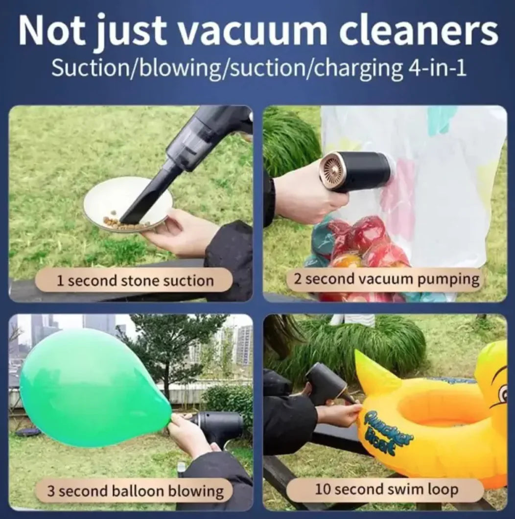 5-in-1 Cordless Car Vacuum Cleaner