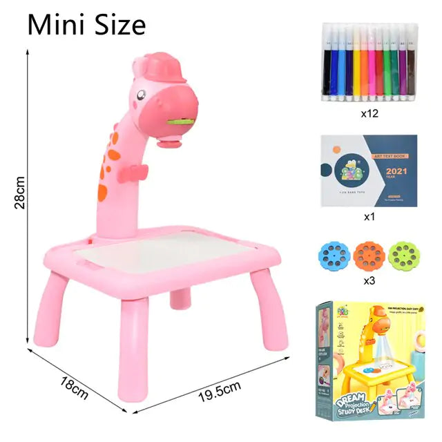 Mini-Kunsttisch-Set für Kinder