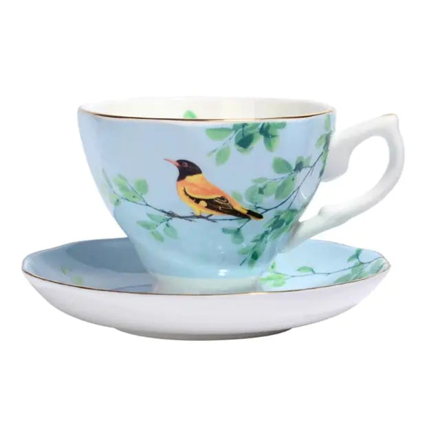 Bone China Coffee Cup Set