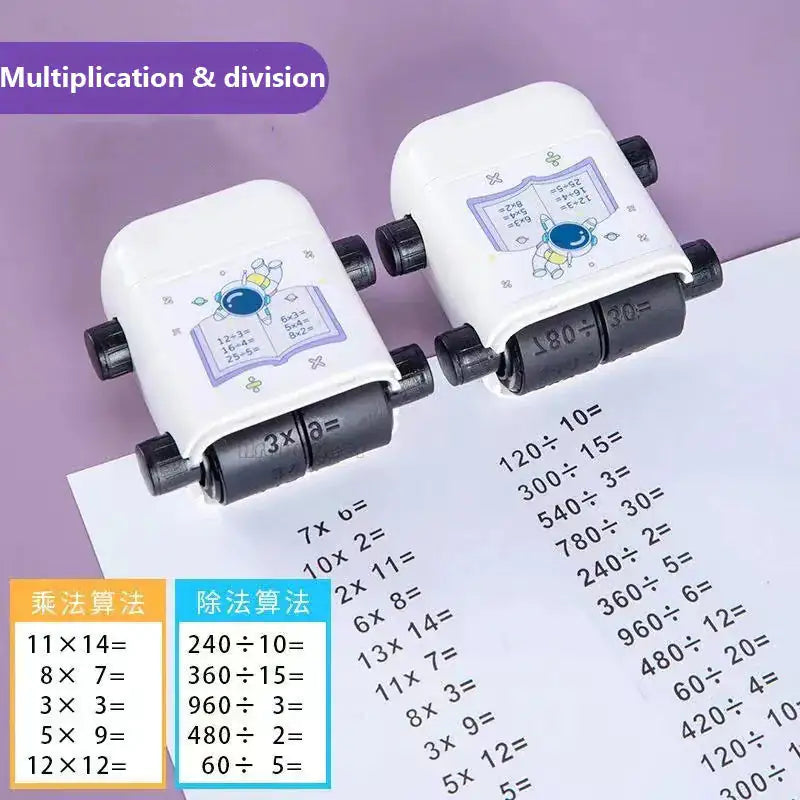 Mathe-Rollstempel