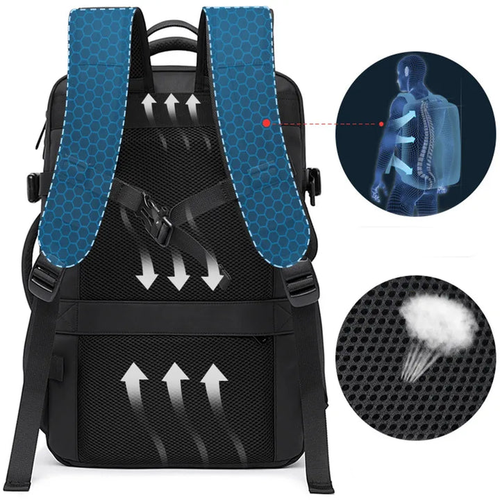 Foldable Waterproof Travel Backpack for Men