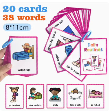 English Words Learning Flashcards