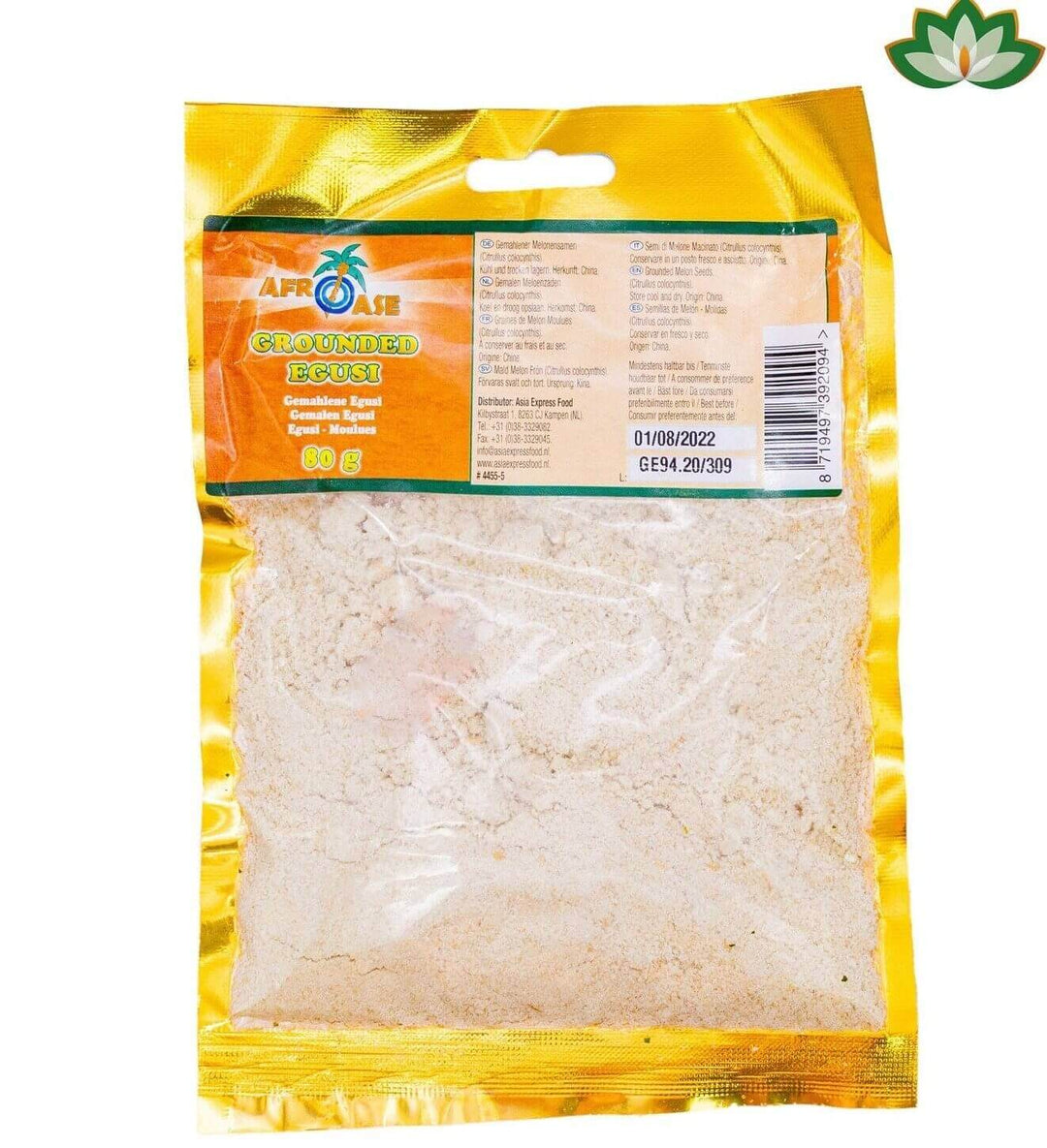 Afroase Grounded Egusi 80g MD-Store