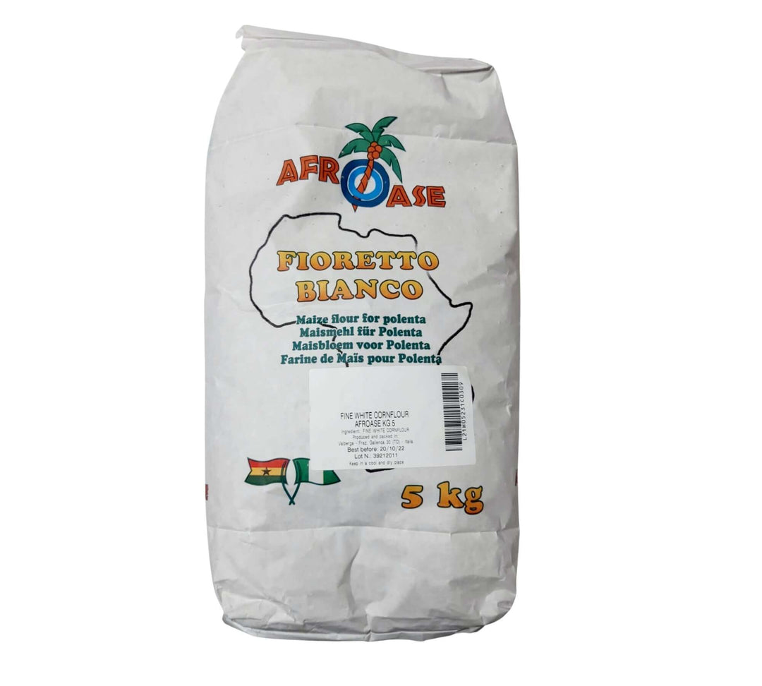 Afroase White Mais Mehl Fioretto Bianco (5 & 25 Kg) MD-Store