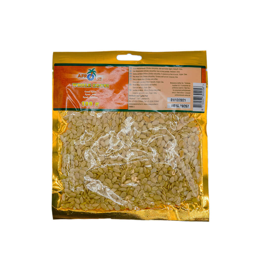 Afroase Whole Egusi 100g MD-Store