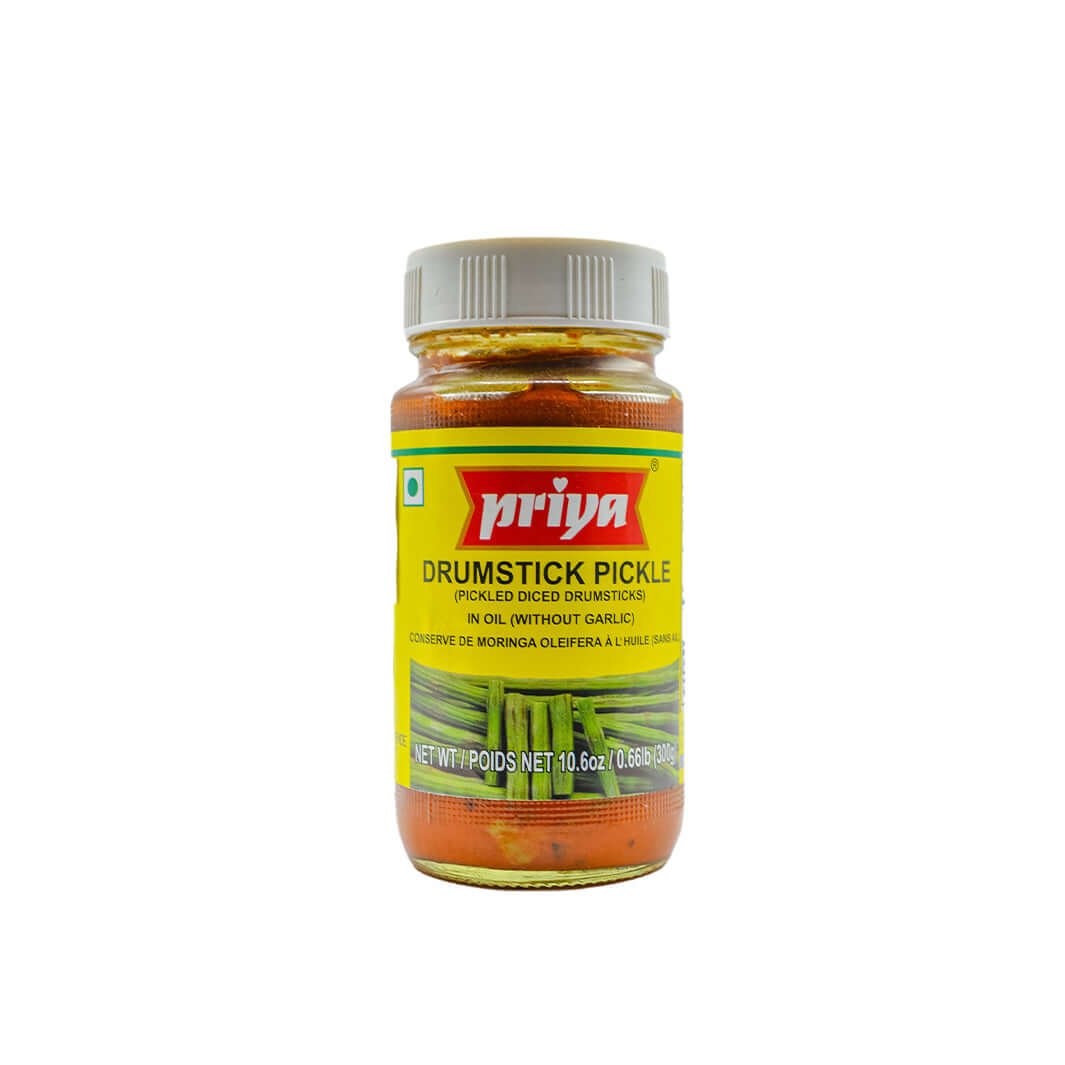 Priya Drumstick Pickle (ohne Knoblauch) 300g 