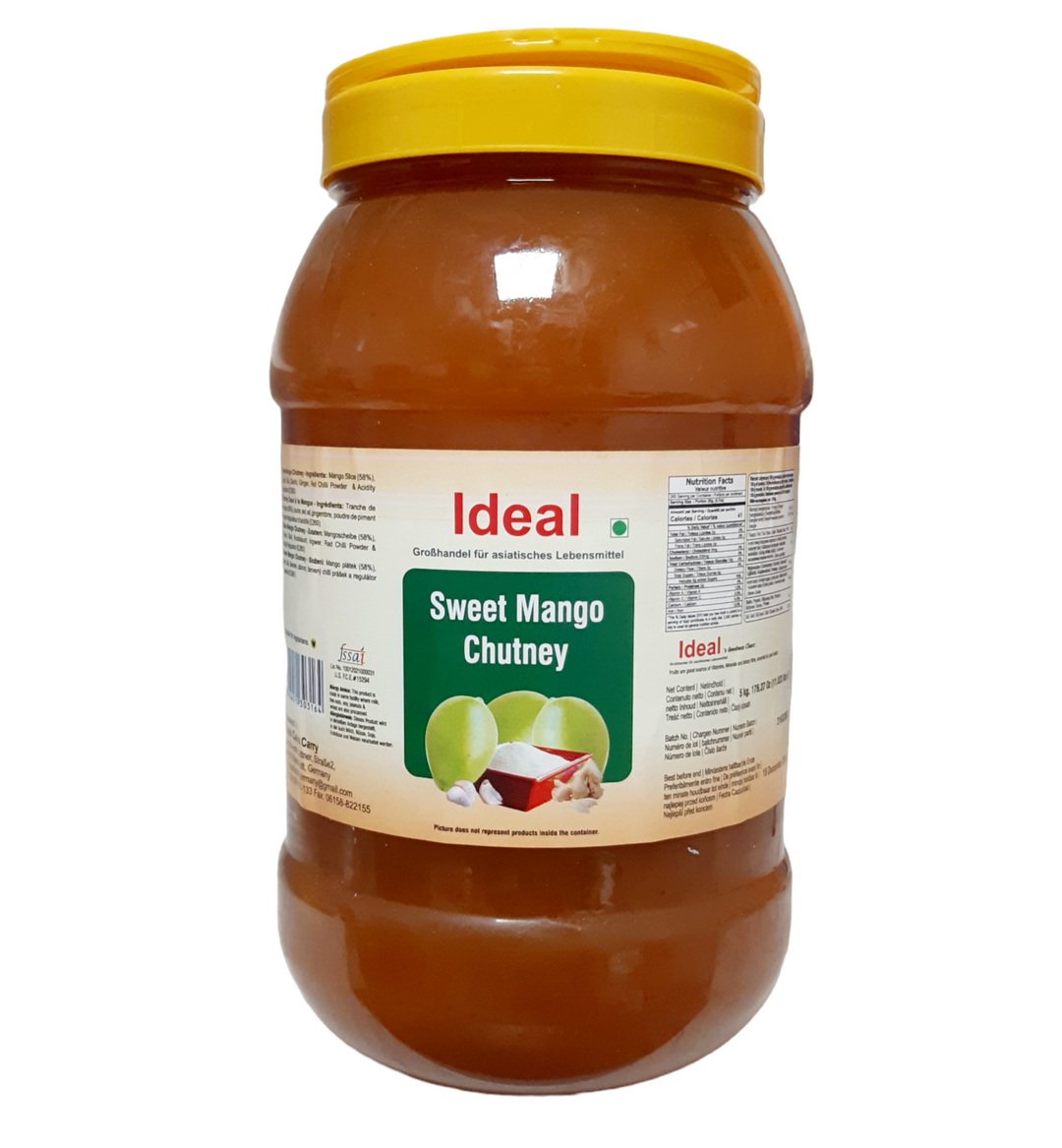 Ideales süßes Mango-Chutney 5kg