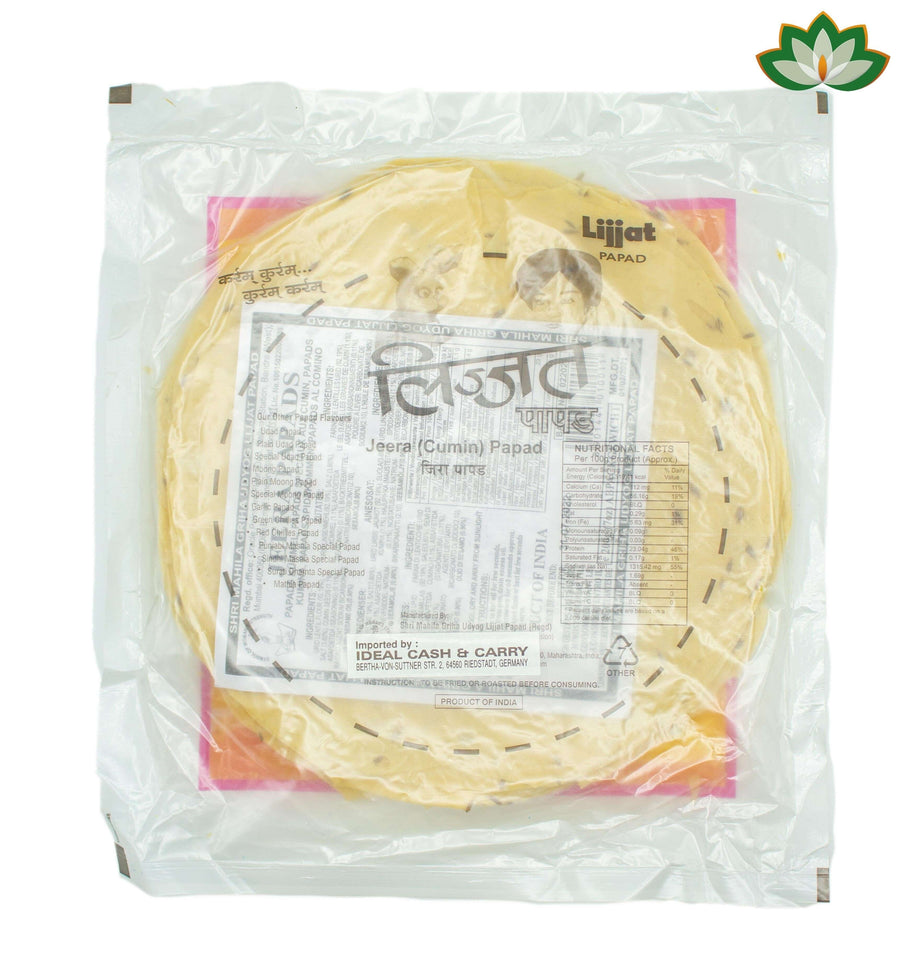 Jeera Cumin Papad