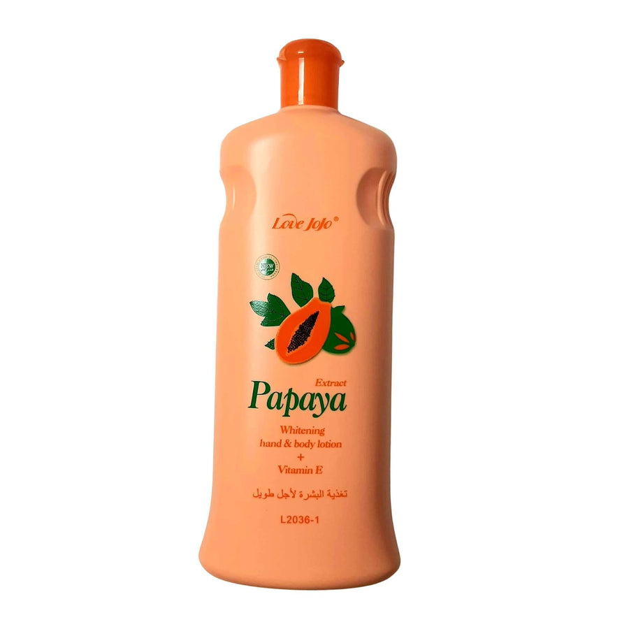 Love JoJo Extract Papaya Hand & Body Lotion, 600ml