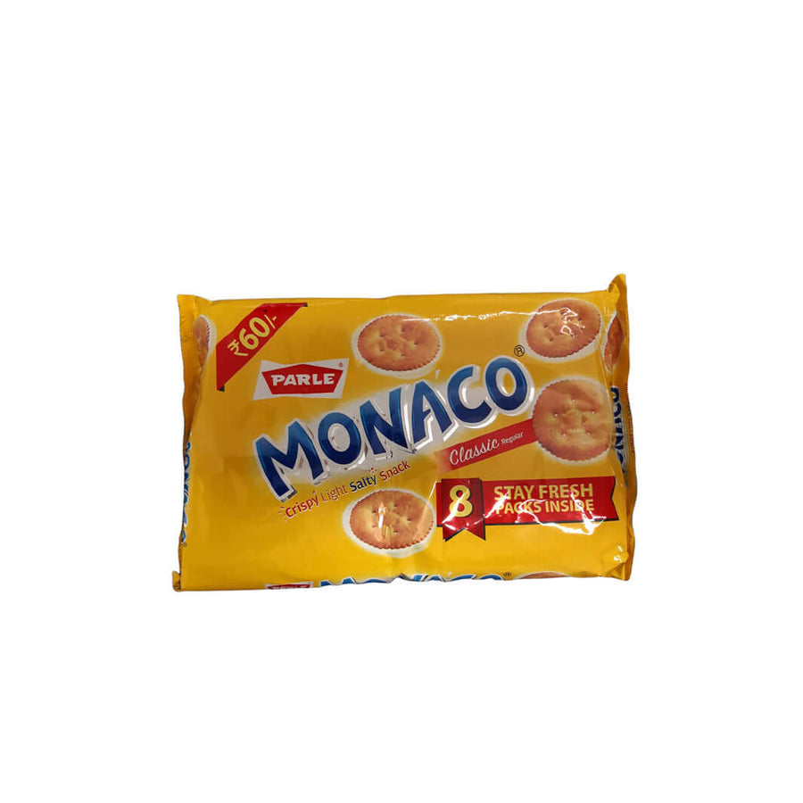 Parle Monaco classic regular 8 packs 400g