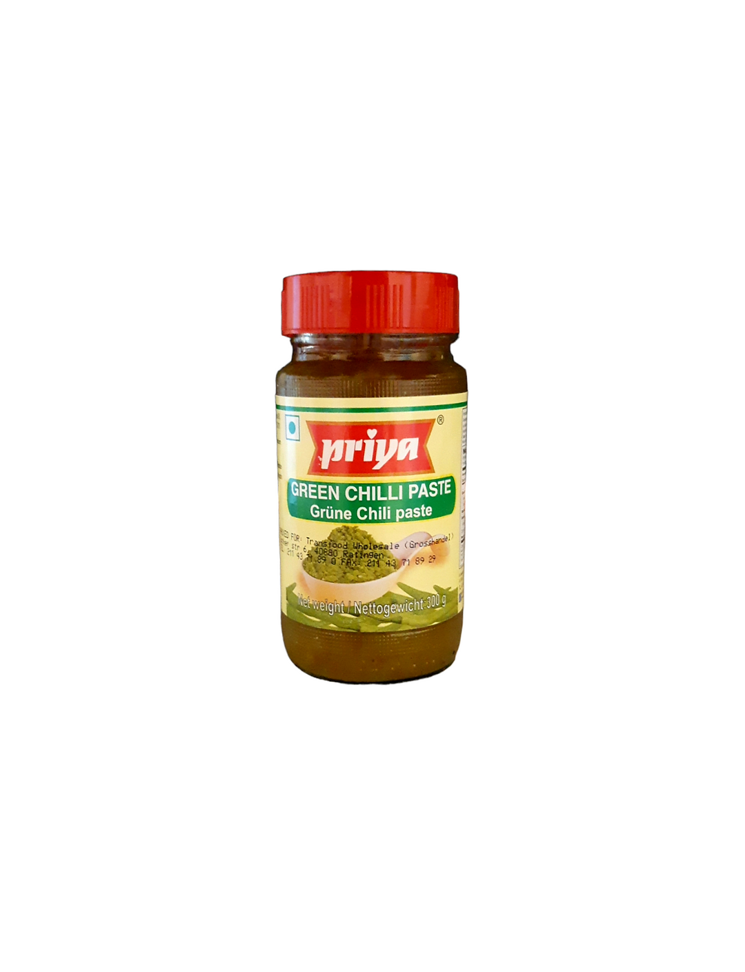 Priya Grüne Chilipaste 300 g