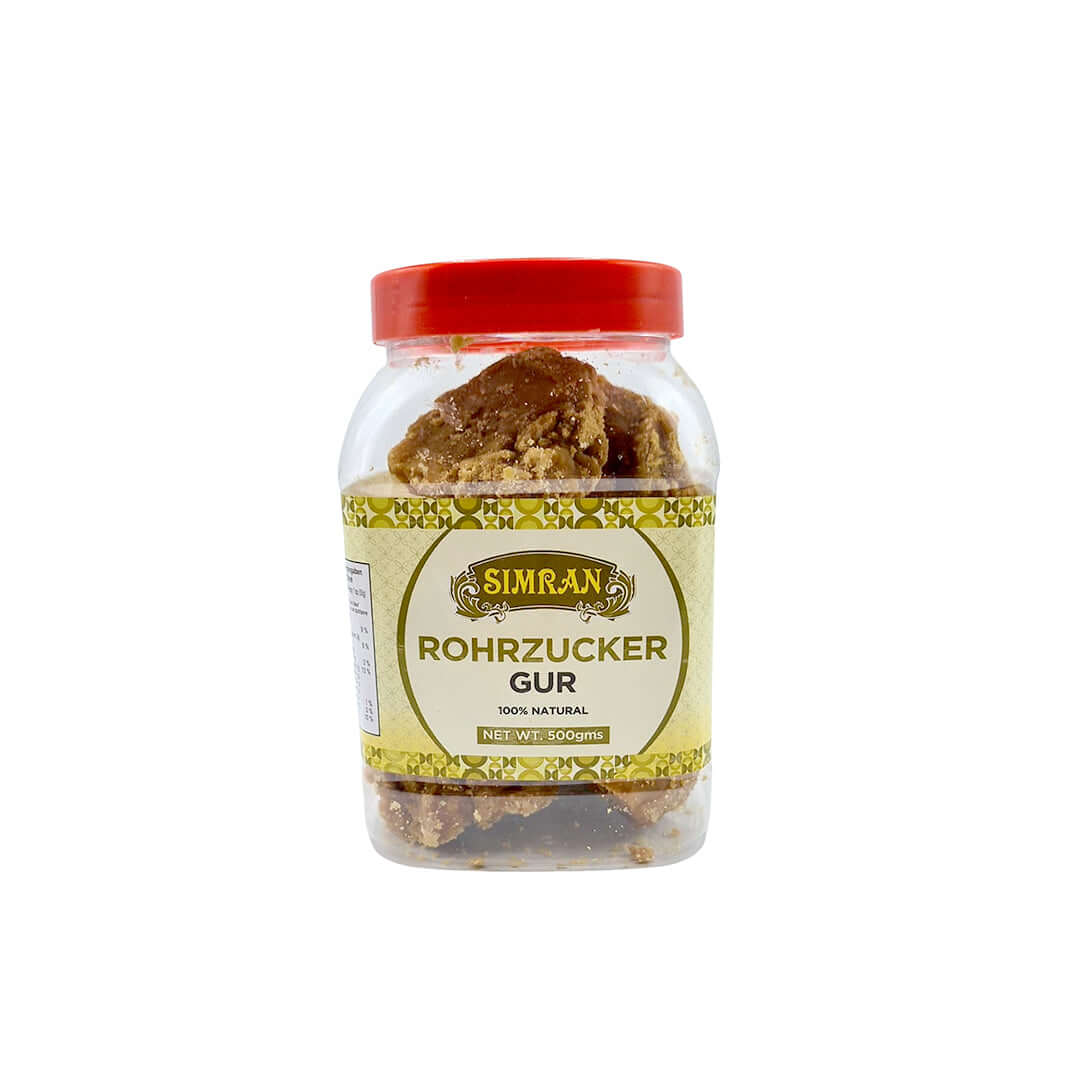 Simran Rohrzucker Gur 500g