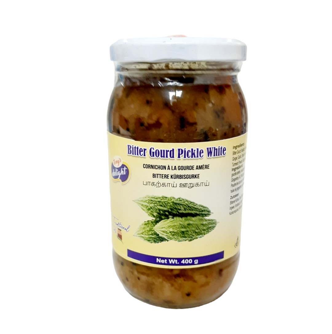 Tony's Delight Bitter Gourd Pickle White - 400g